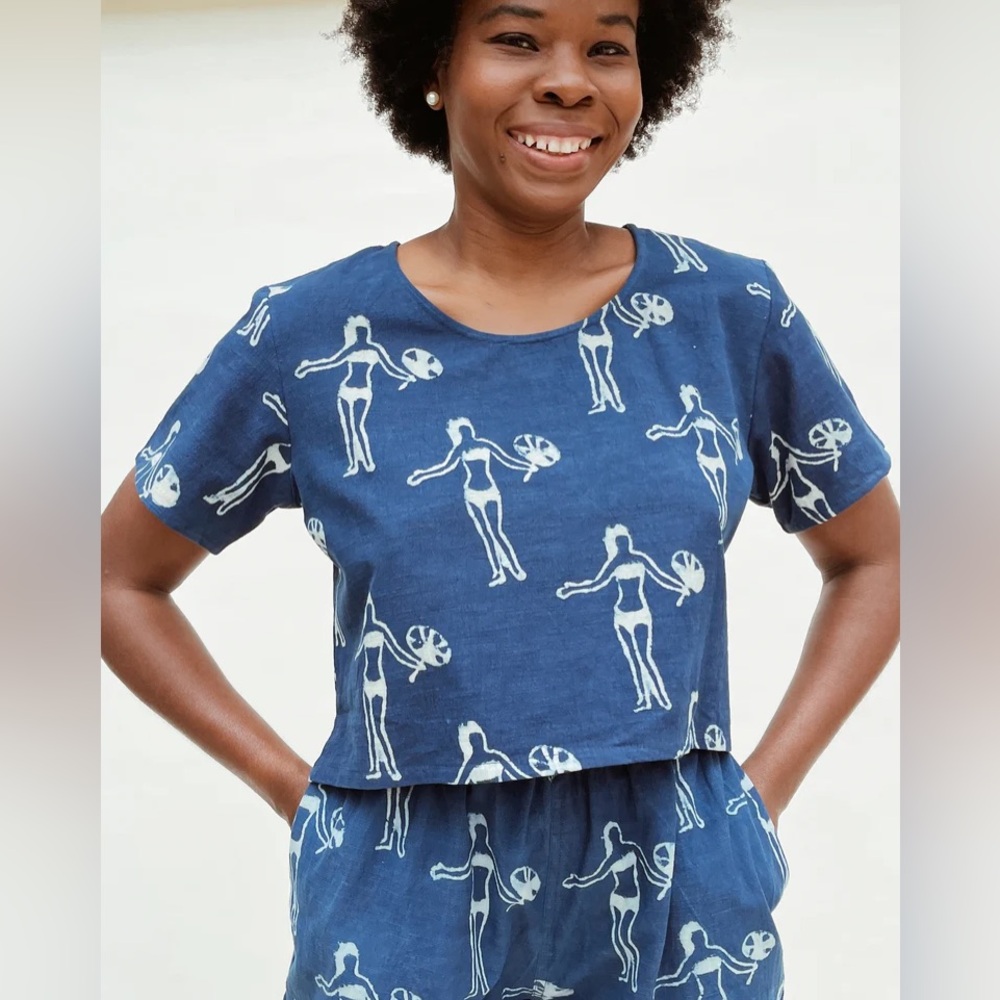 PO-EM Villa Romana Crop Top